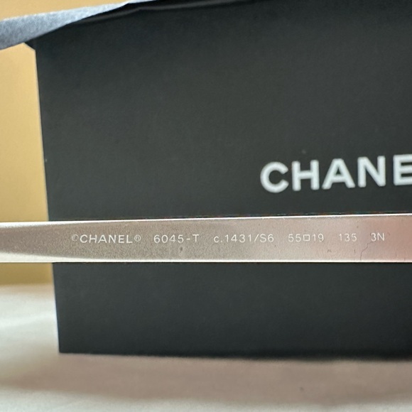 Chanel Acetate Oversized Sunglasses - Picture 7 of 8